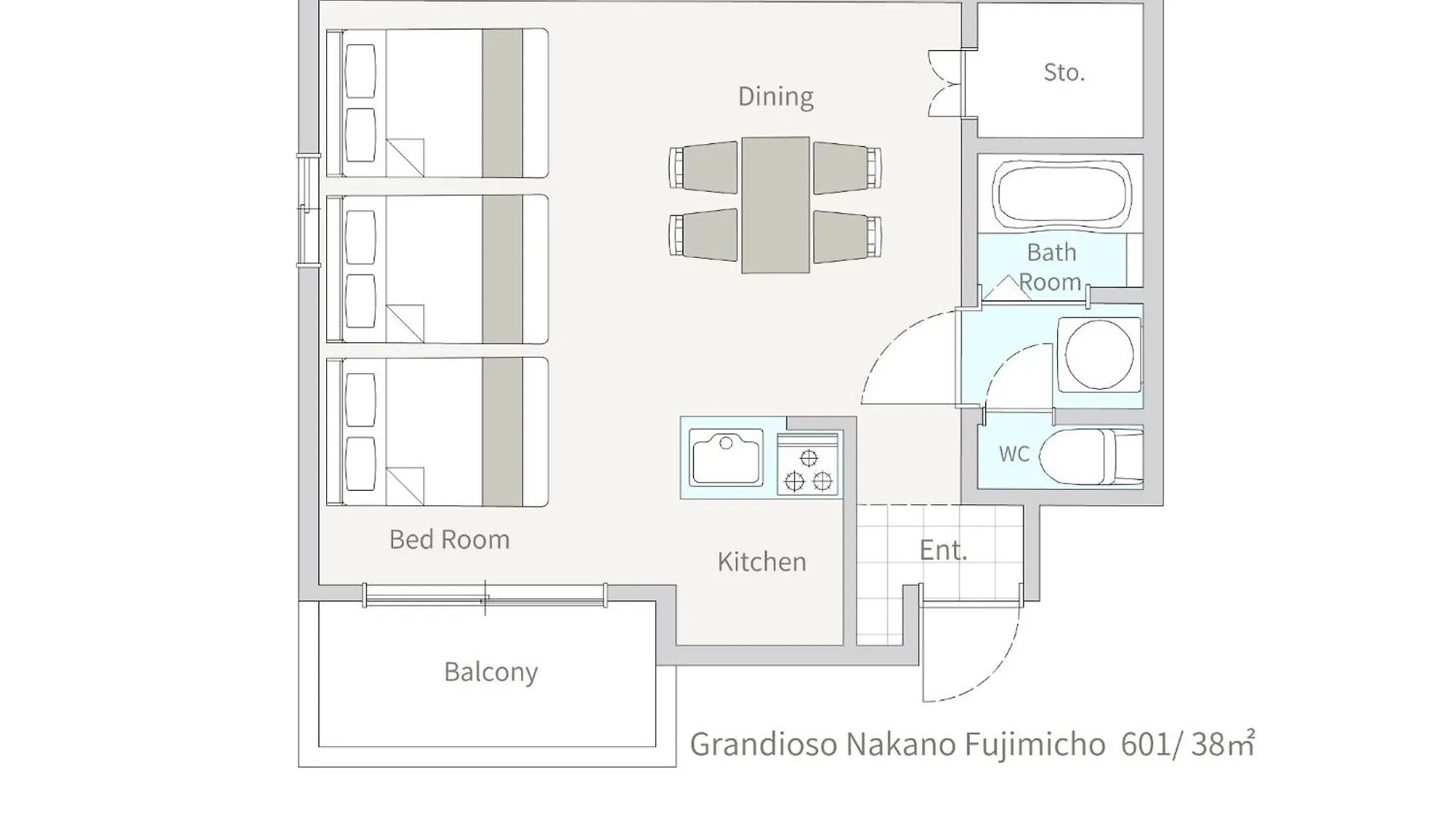 Apartment Green House Nakano Fujimicho - Vacation Stay 65976V Tokyo Japan